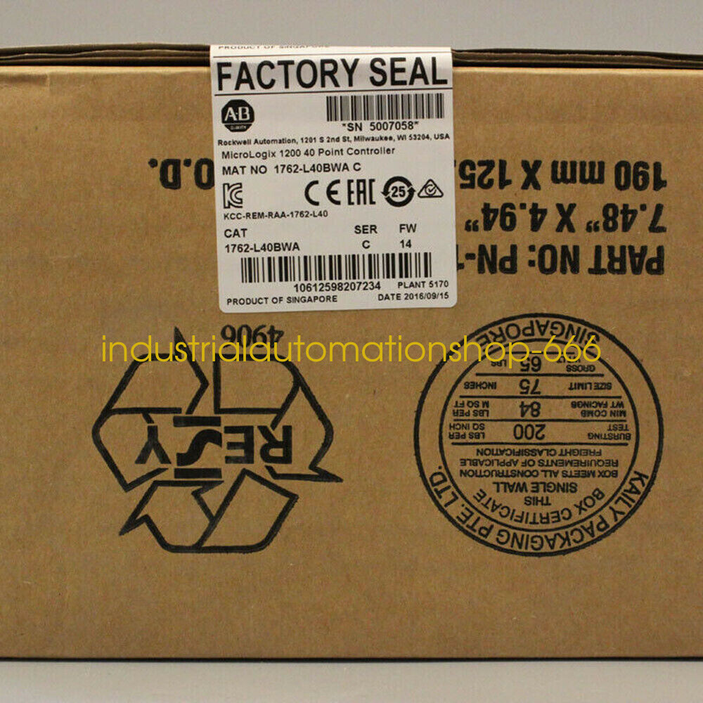 1PC NEW 1762-L40BWA module Via DHL or FedEX