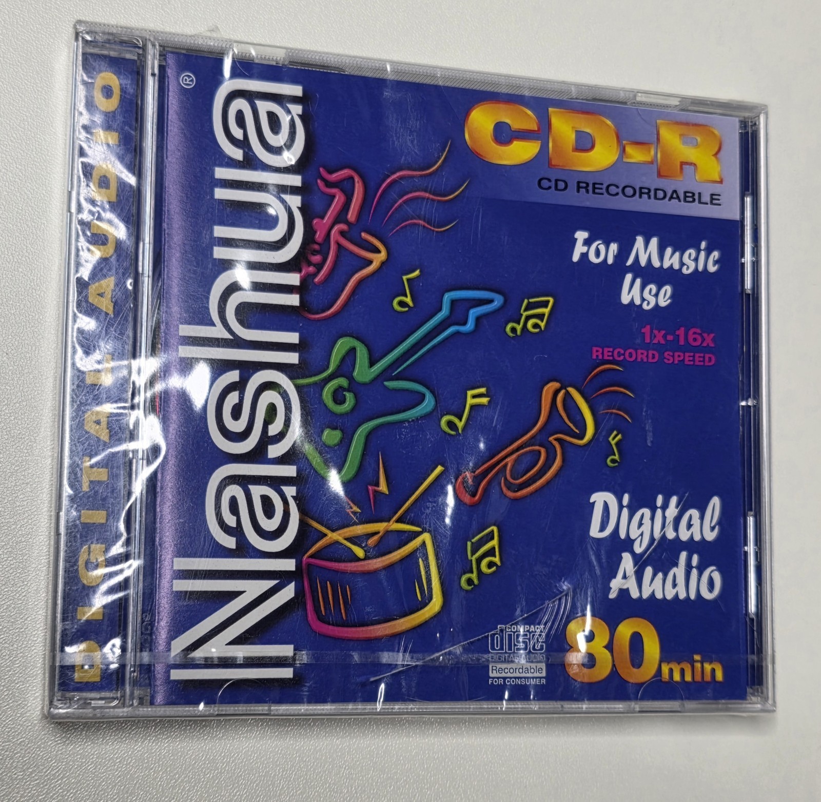 Nashua CD-R Digital Audio CDs 80 Minutes New Sealed  