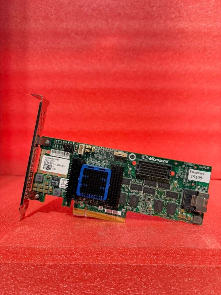 ASR-6405 ADAPTEC ASR-6405 512MB SAS/SATA 6GB/S PCIE RAID CONTROLLER