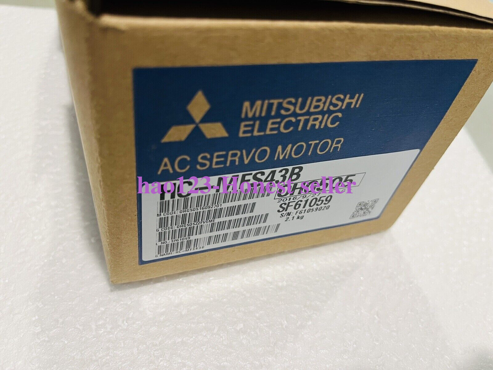 Mitsubishi Electric Servo Motor HC-MFS43B with Encoder OBA17-051 Fast shipping