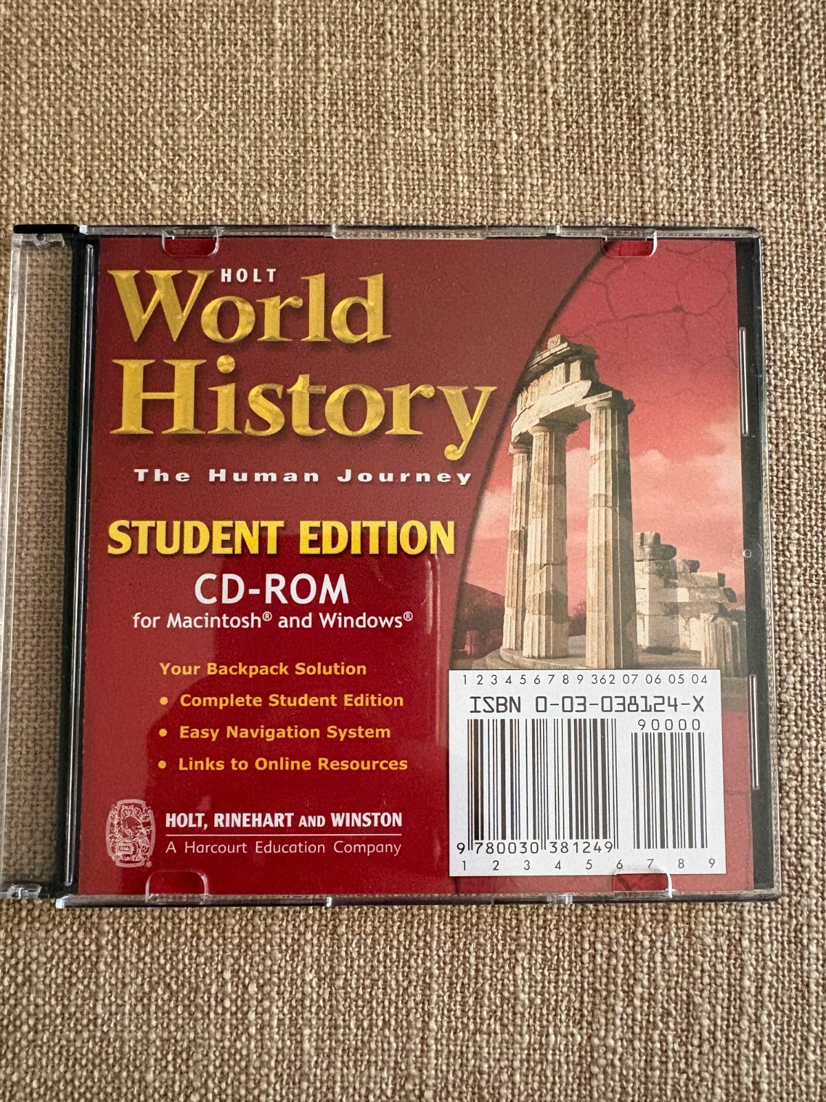 Holt World History The Human Journey CD-ROM