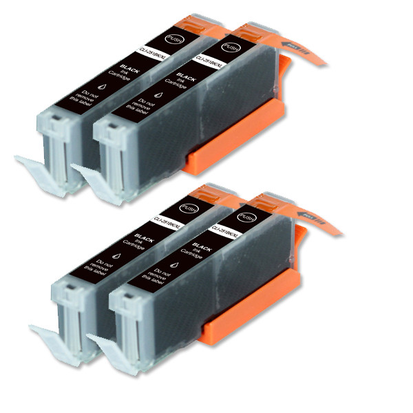 4 PK Black Ink Replacement w/ chip for Canon CLI-271XL MG5721 MG5722 MG6820