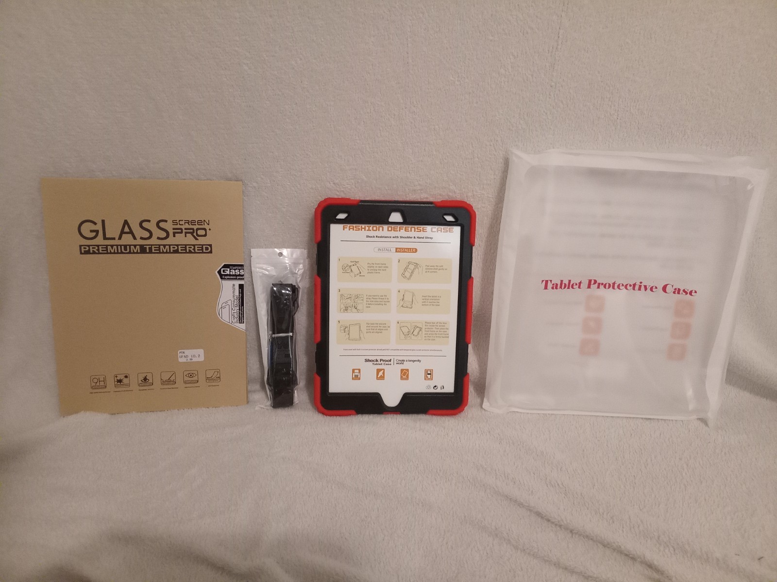 Fashion Defense Case Tablet Protective Case. Shock Resistant iPad 9th Gen