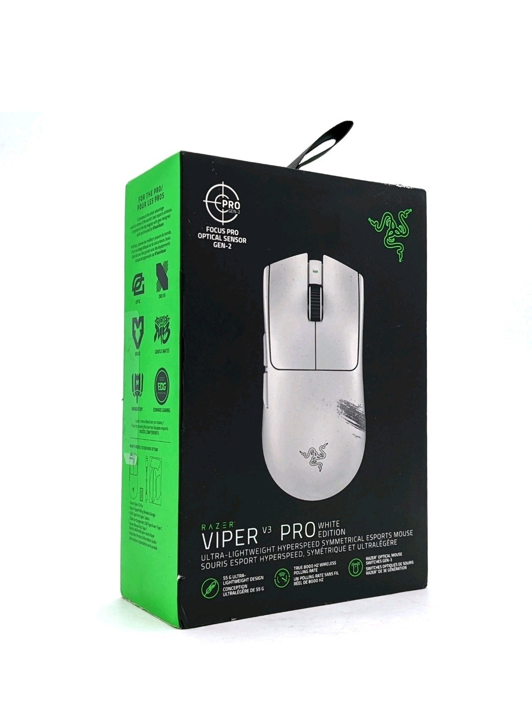 Razer Viper V3 Pro Wireless Optical Gaming Mouse White  RZ01-05120200-R3U1 NEW
