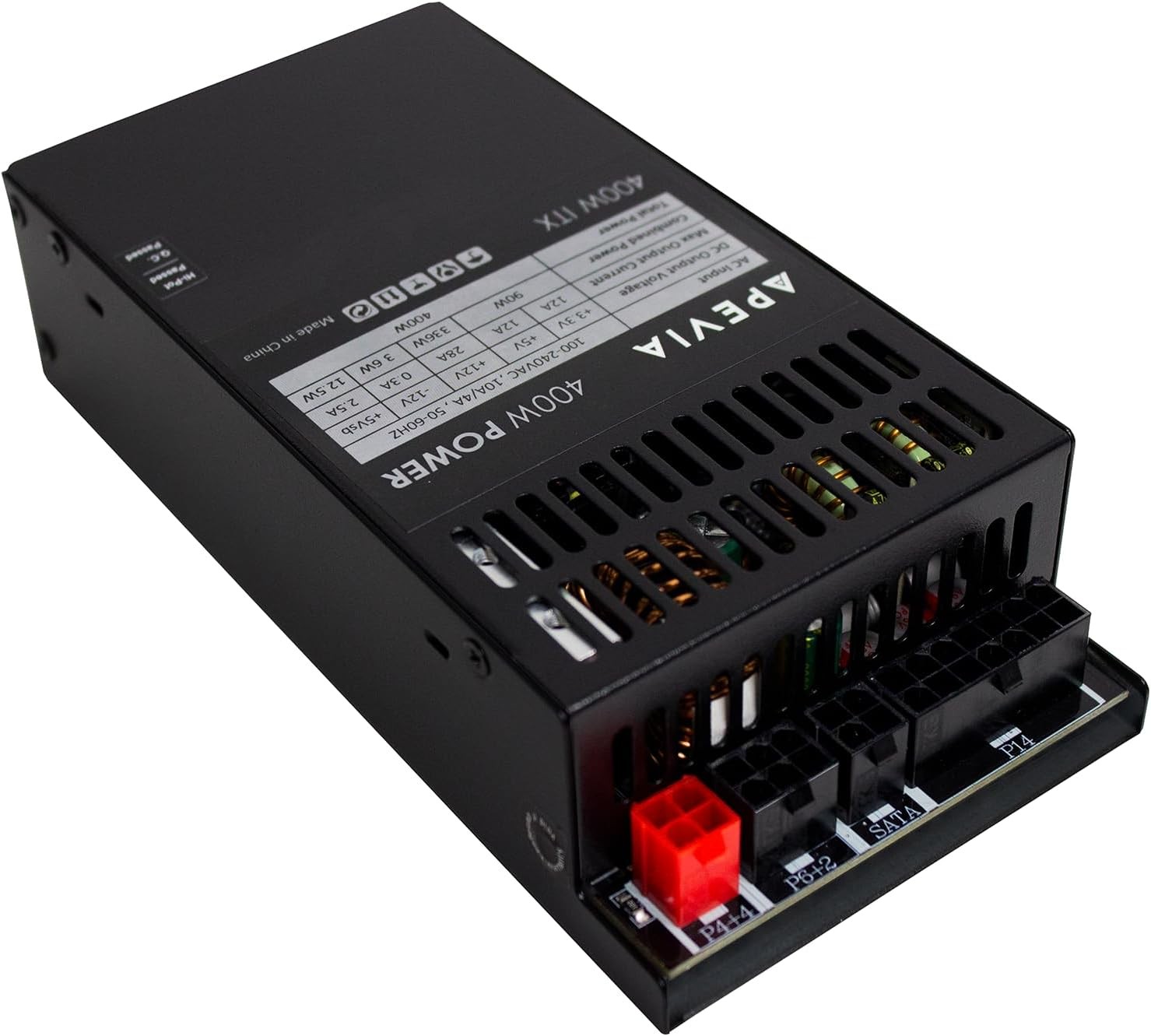 ITX-PFC500W Mini ITX/Flex ATX / 1U 500W Fully Modular Power Supply, Full Rang...