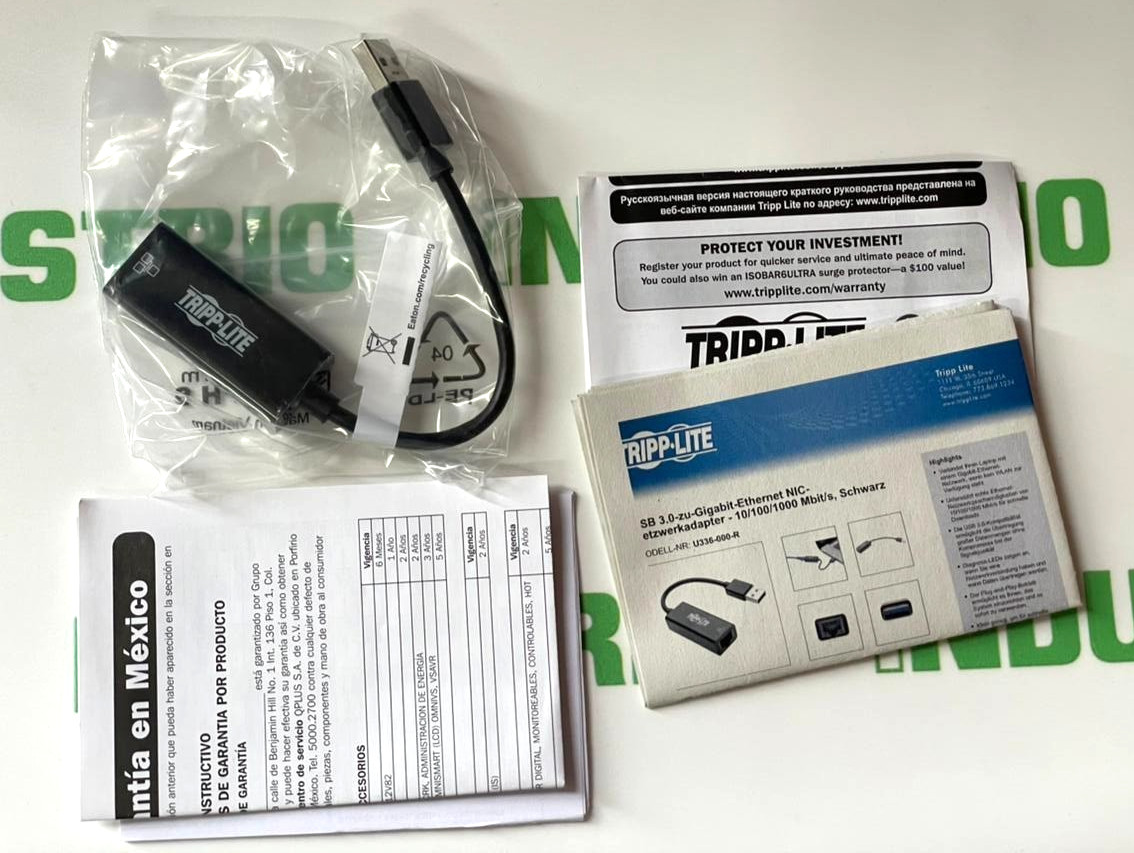 Tripp Lite U336-000-R USB 3.0 Gigabit Ethernet Adapter