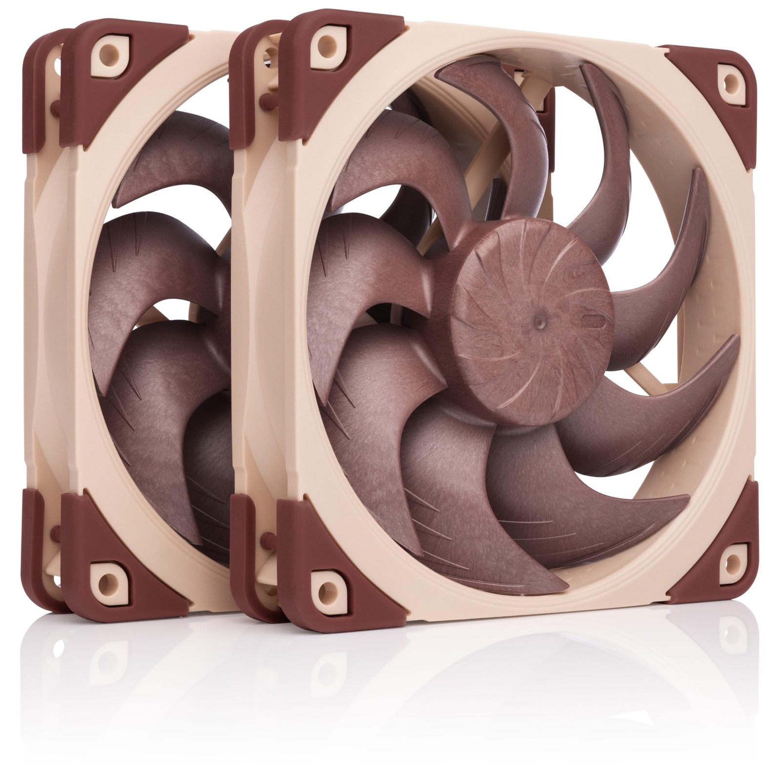 NF-A12x25 G2 PWM Sx2-PP, High-Performance Quiet Fans 2x120mm