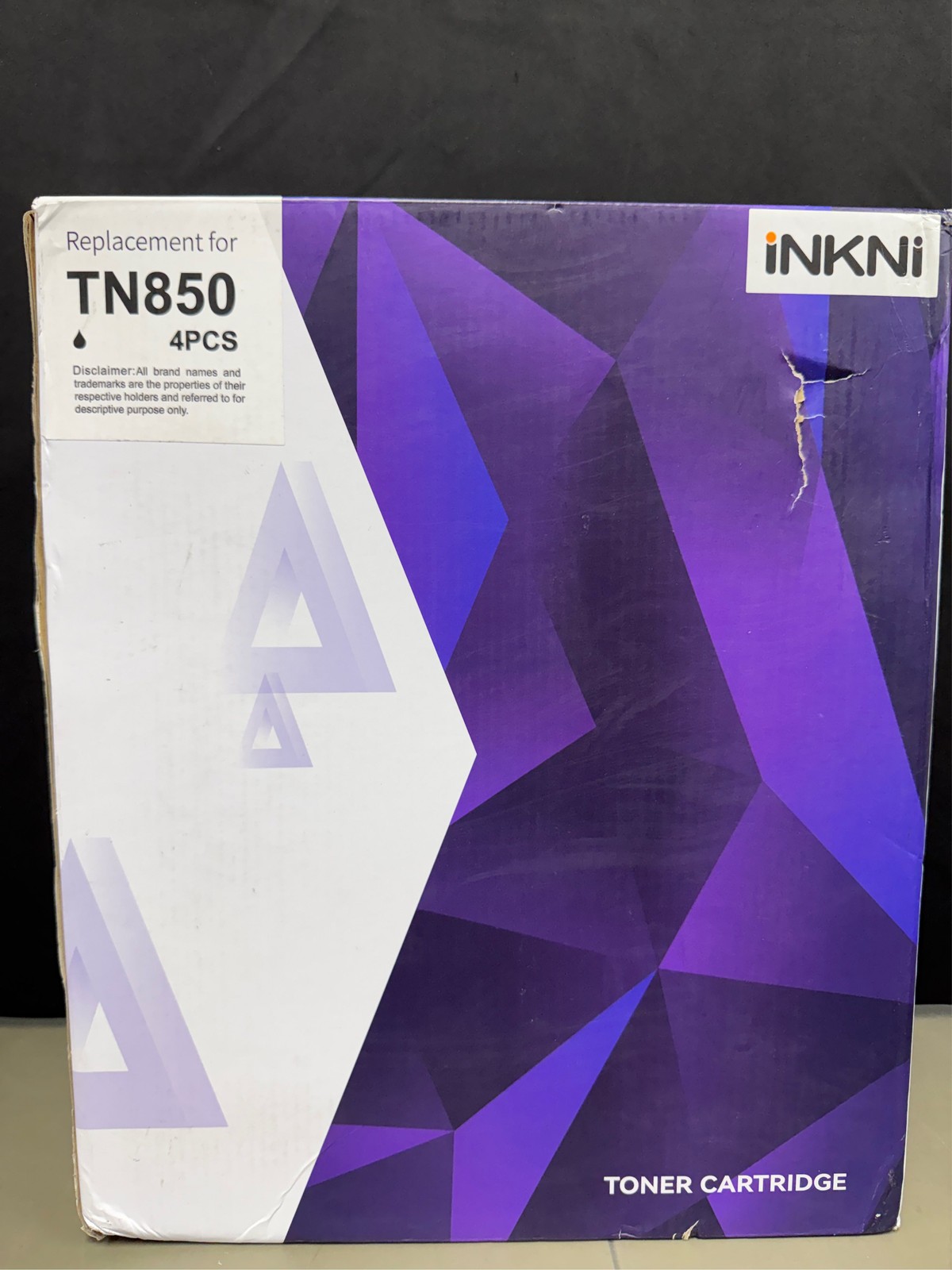 InkNI Compatible TN850 Toner Cartridge Replacement for Brother TN850 TN820 TN8 1