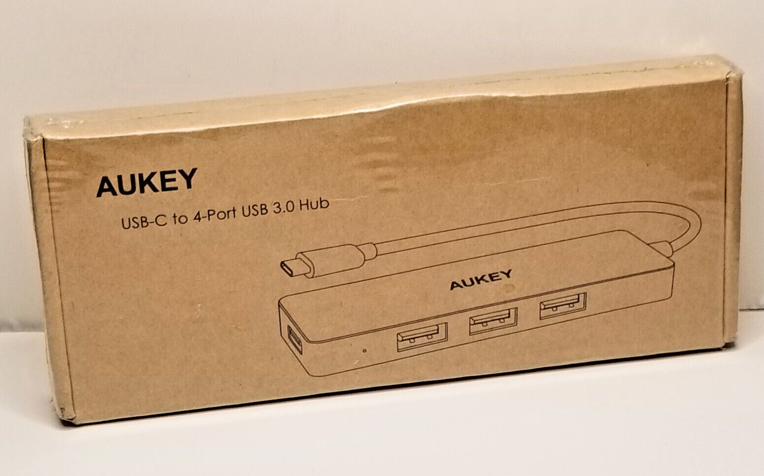AUKEY USB-CB to 4-Port USB 3.0 Hub Model: CB-C64 NEW/SEALED