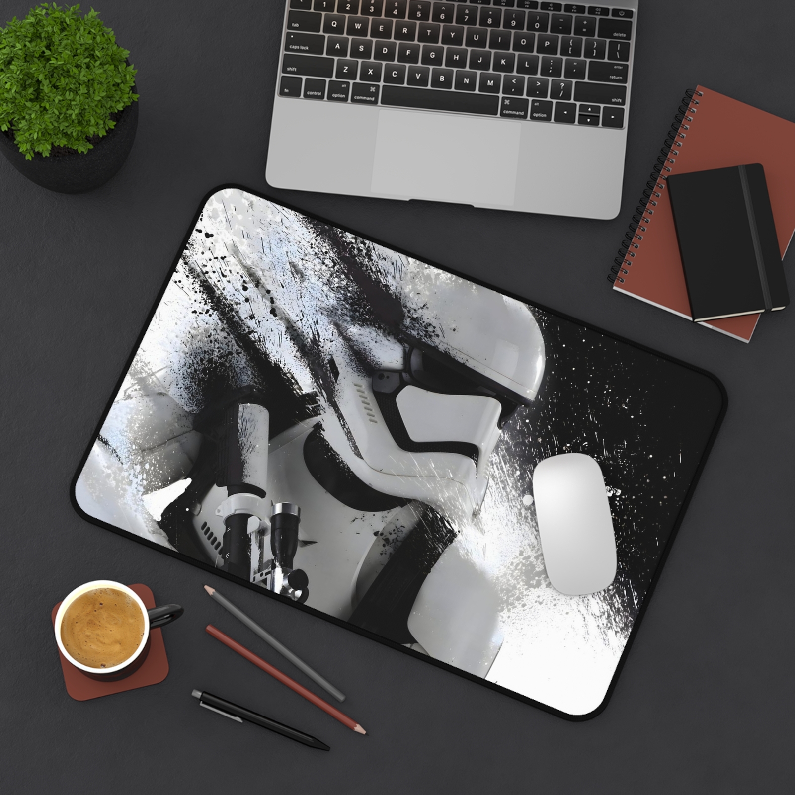 Desk Mat&Mouse Pad:Stormtrooper,Star Wars
