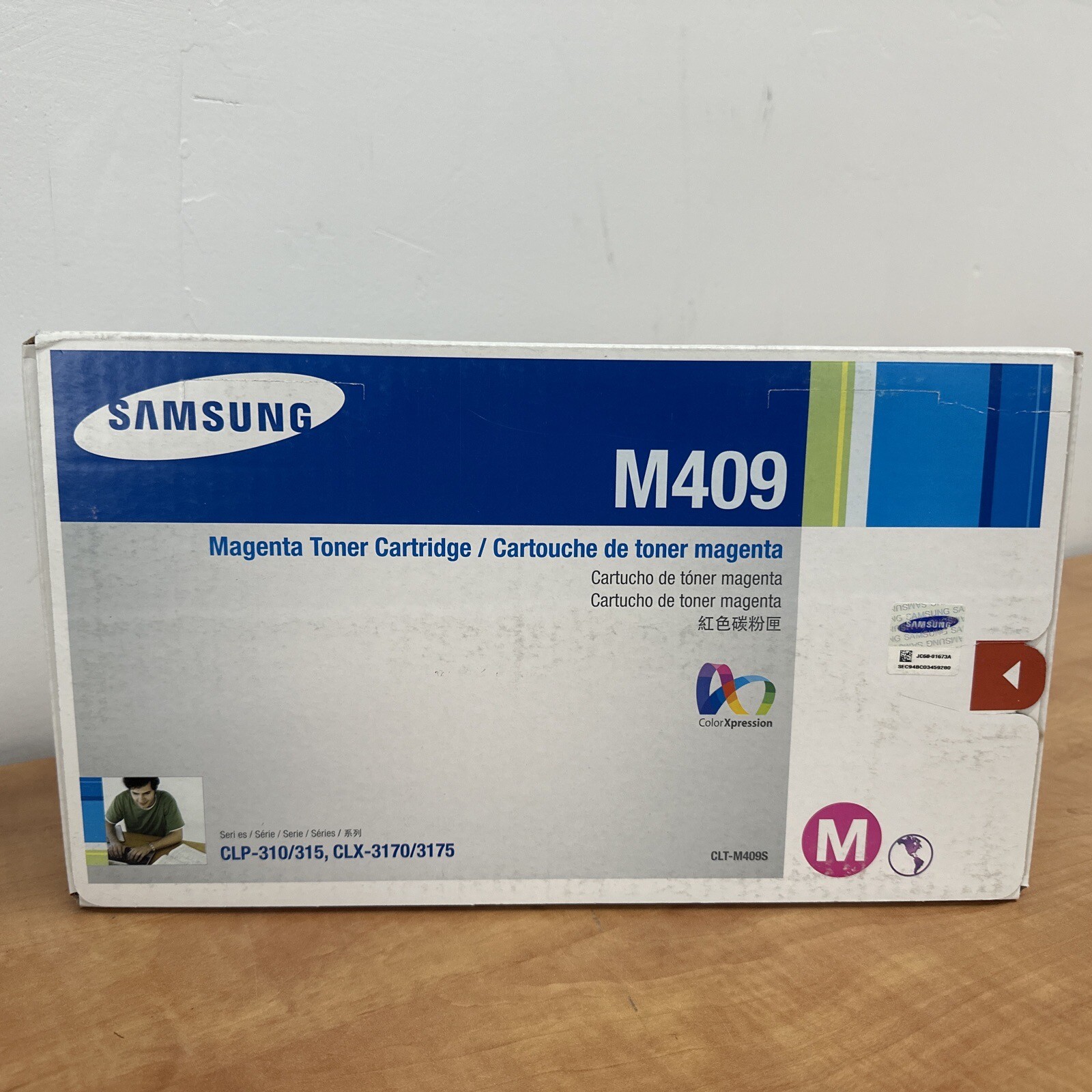 Samsung M409 Toner Cartridge - MAGENTA CLT-M409S Genuine - NEW™