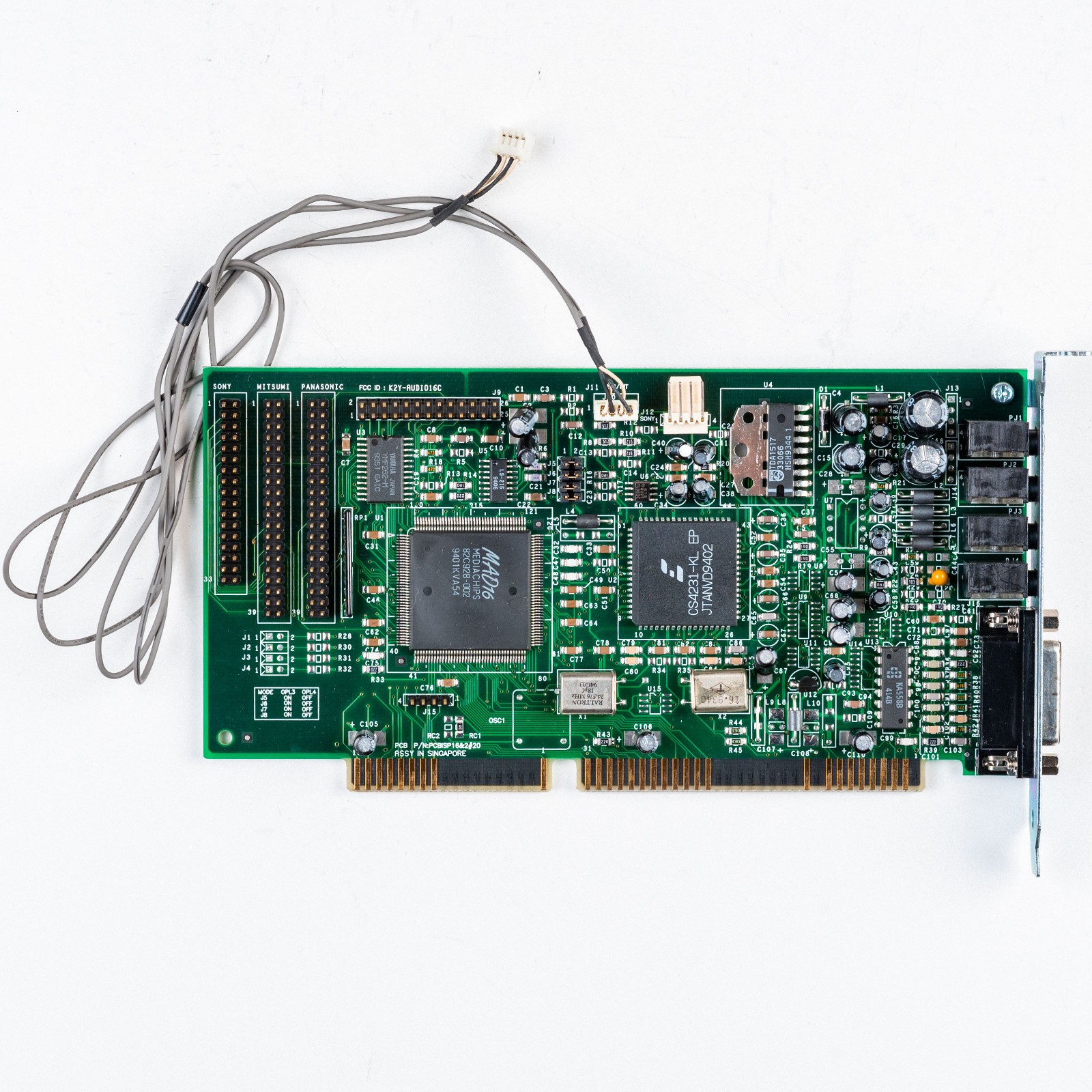 Turtle Beach Monte Carlo ISA Sound Card Yamaha YMF262 Synth Windows 98 D G2U