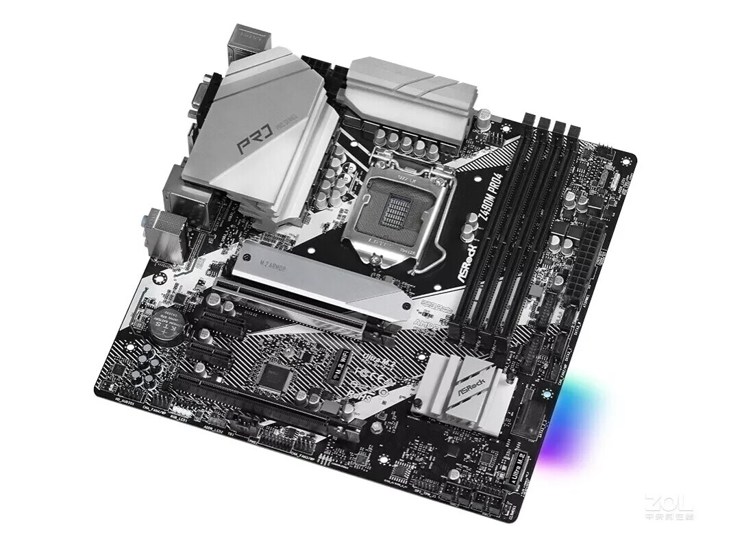 ASRock Z490M Pro4 Intel Z490 LGA1200 mATX Motherboard SATA 6Gb/s