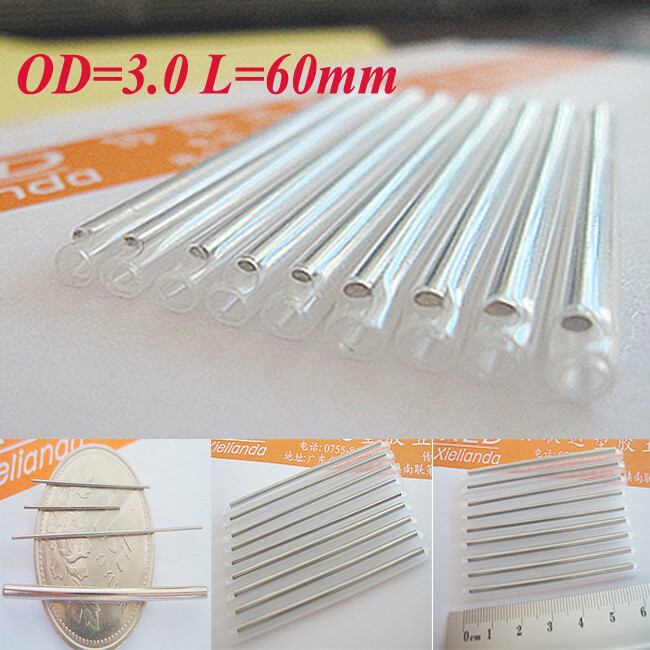 2400pcs OD3.0 Fiber Optic Fusion Splice Protective Sleeves Heat Shrink Tube 60mm