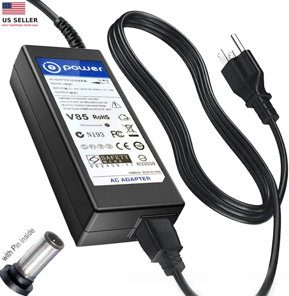 T-Power 19V Charger for Netgear Nighthawk X4 X6 X6S X8 X10 AX8 AX12 AD7200 R900