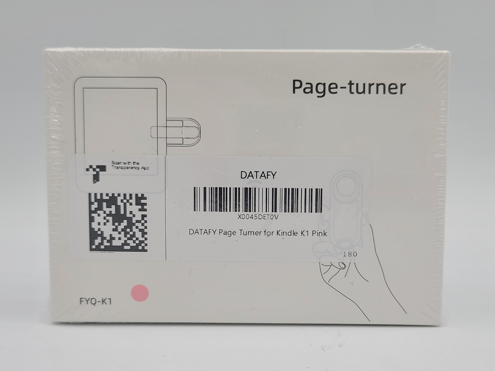 Datafy FYQ-K2 Remote Control Page Turner for Kindle NEW Sealed Pink