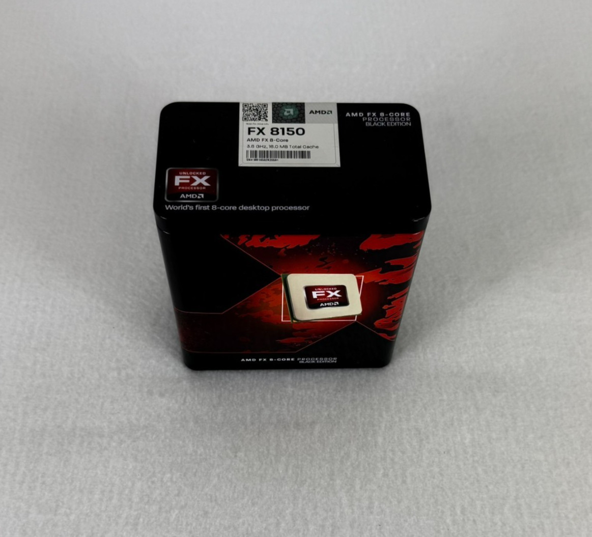 AMD FX-8150 Black Edition 8-Core AM3+ Processor Factory Sealed