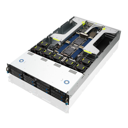 ASUS ESC4000-E10 2U 4GPU SERVER 8X3.5" Support 2XLGA4189 CPU 4 Dual Slot GPU