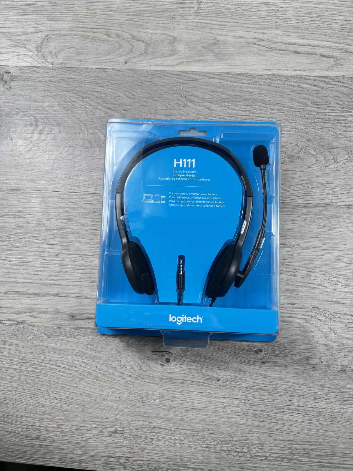Logitech H111 Stereo Headset Logitech Stereo Wired Headset