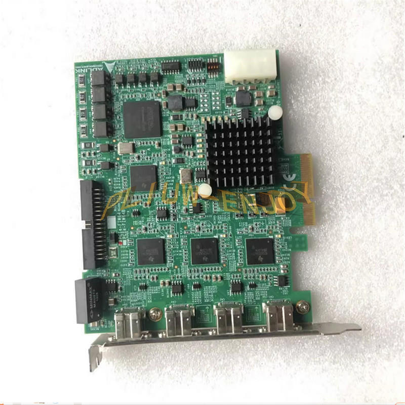 Used 1PCS ADLINK PCIe-FIW64 4/2 channel IEEE1394B image acquisition card