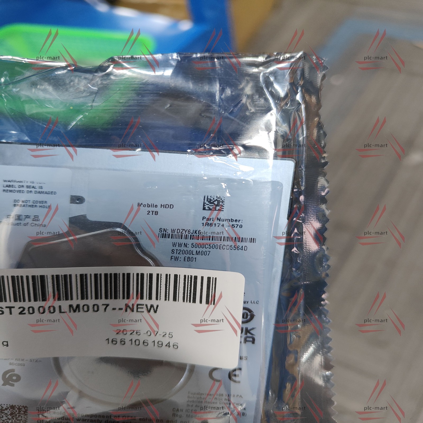1PC NEW Seagate ST2000LM007 1 Year warranty