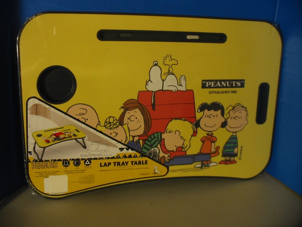 Peanuts Gang Lap Tray Table Foldable New Factory Sealed