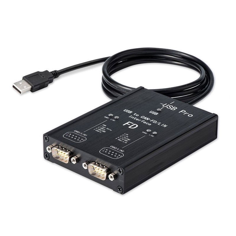 PCAN-USB Pro PCAN FD PRO 2-Channel 8Mbit/s 12Mbit/s USB to CAN-FD/LIN Adapter