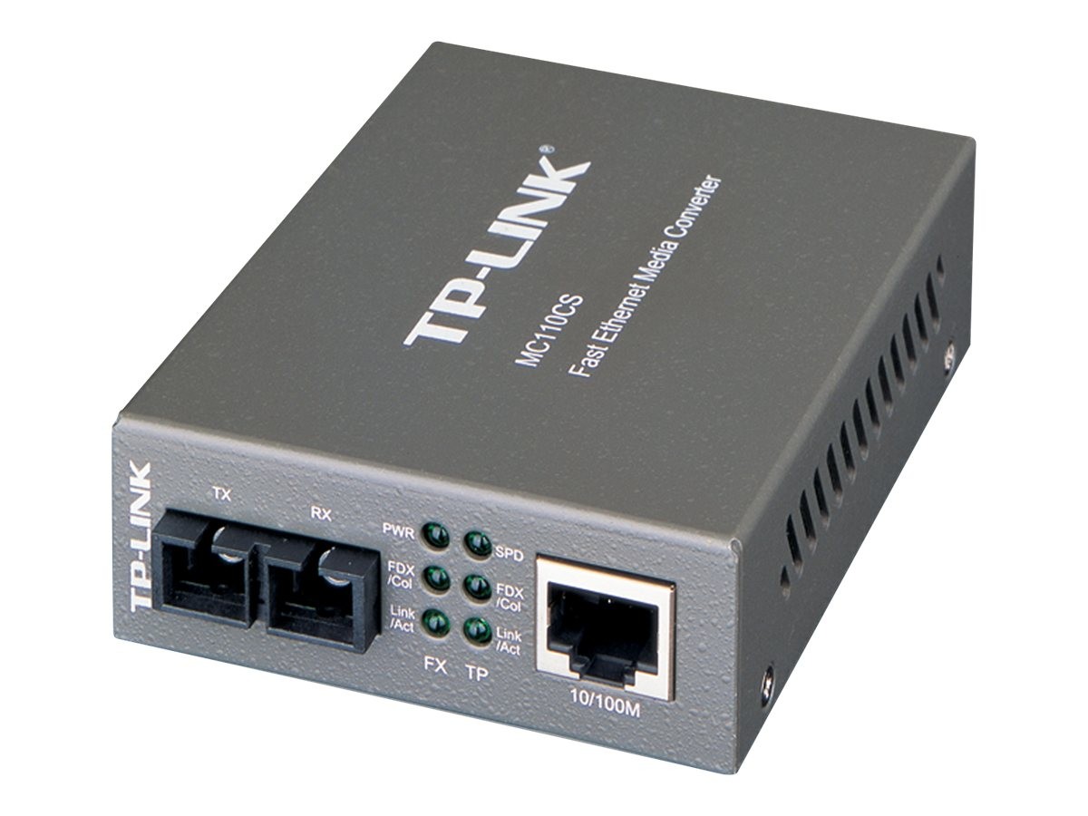 TP-LINK Fast Ethernet Media Converter (SC,single-mode) 1000 Mbps IEEE