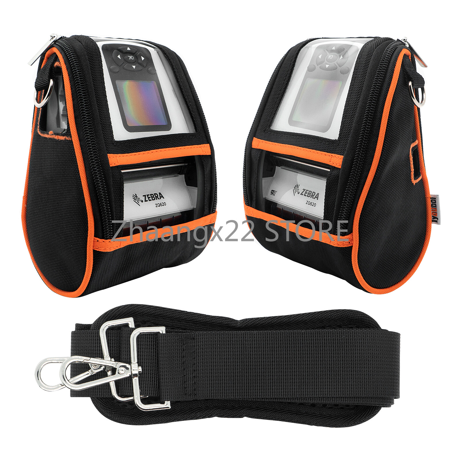 Carrying Soft Case Pouch Holster For Zebra ZQ620 QLN320 Thermal Label Printer
