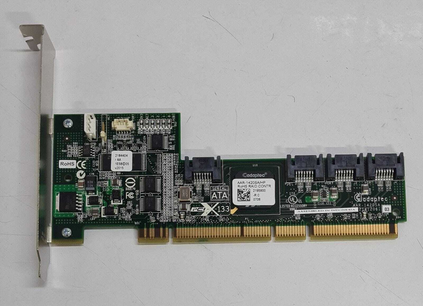 HP SATA Raid controller 406060-001 Adaptec AAR-1420SA/HP 2141206-03 AAR-1420SA