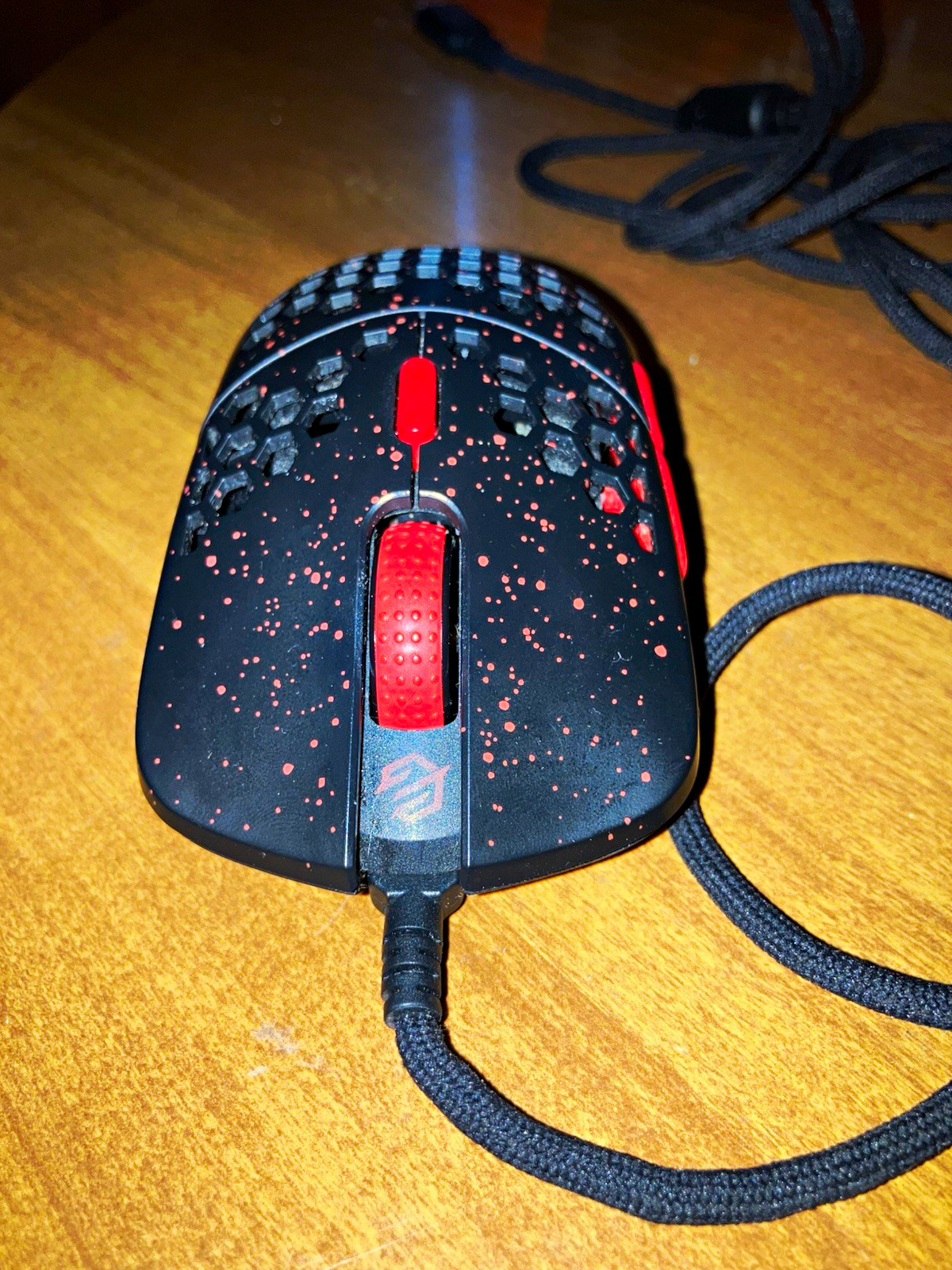 G-Wolves Hati HT-S ACE Wired USB Gaming Mouse 20000 DPI 6Btn Optical Black/Red