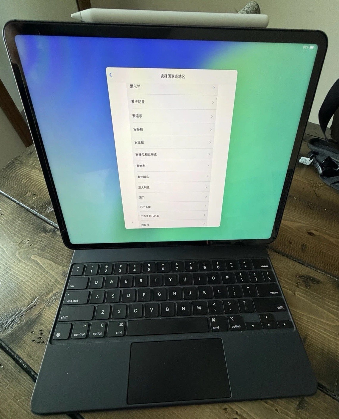 Apple iPad Pro, 12.9-inch, 5th Gen,WiFi + Cell +Magic Keyboard + Apple Pencil