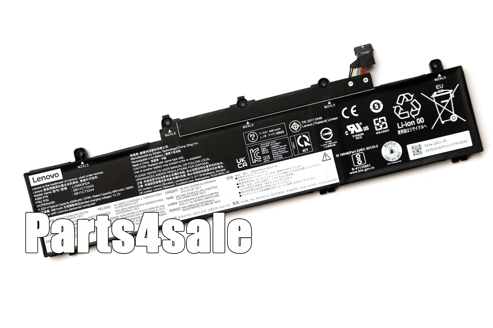 Genuine L20C3PD4 L20D3PD4 L20M3PD4 OEM Battery for Lenovo ThinkPad E14 E15 Gen 3
