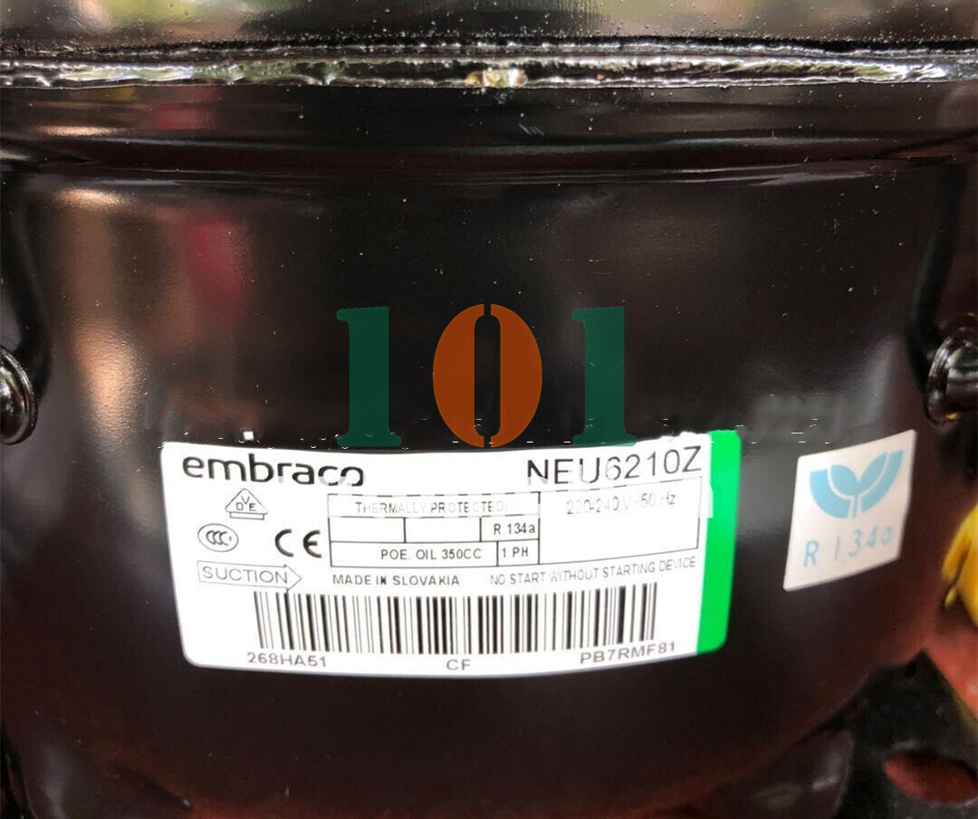 1PCS FOR Embraco Refrigerator compressor NEU6210Z 220-240V new via FedEx or DHL