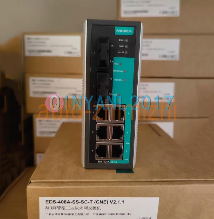 1PCS NEW MOXA EDS-408A-SS-SC-T Ethernet switch