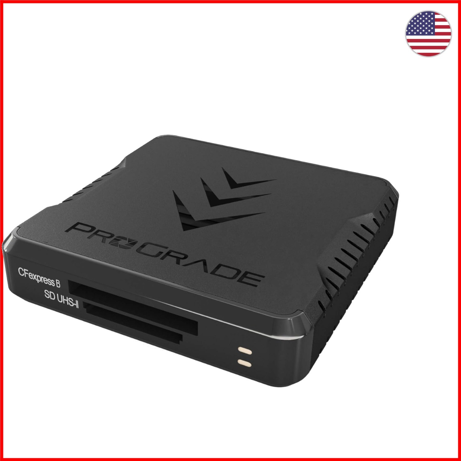 Portable CFexpress & SDXC Card Reader with Adhesive Magnetic Mount - USB 3.2