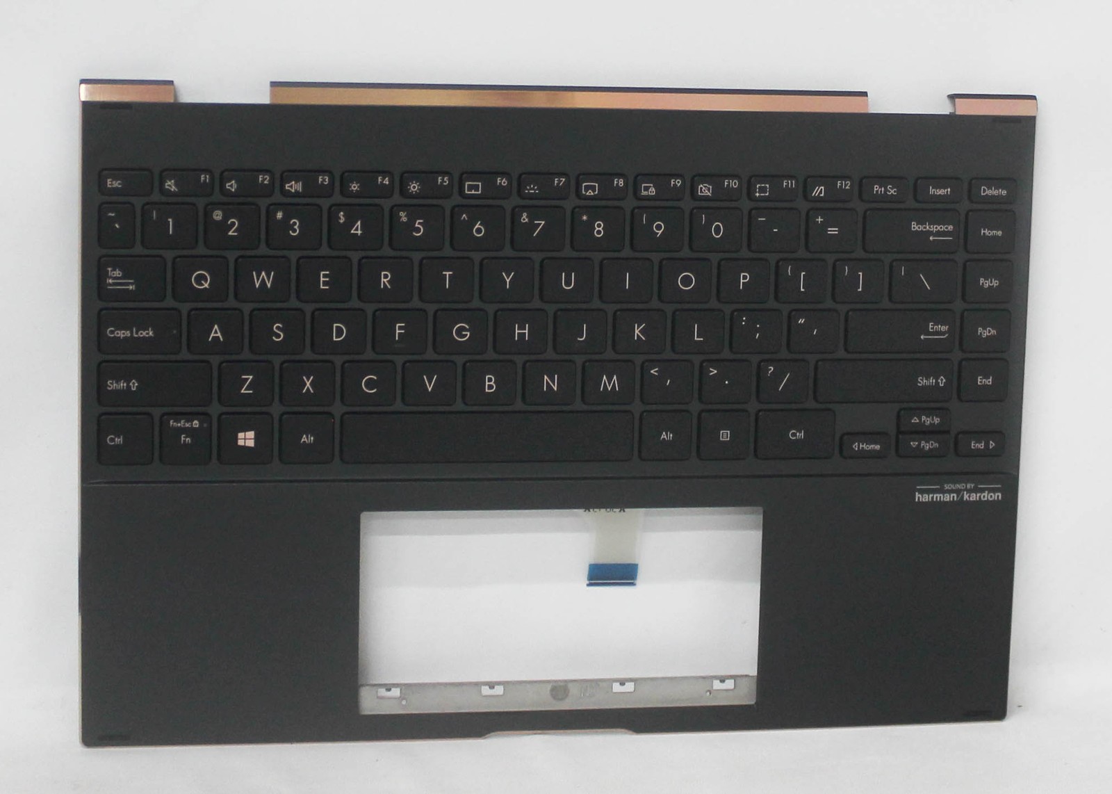 90NB0RZ2-R30US0 Asus Palmrest Top Covre W/Keyboard (With Backlight) "GRADE A"