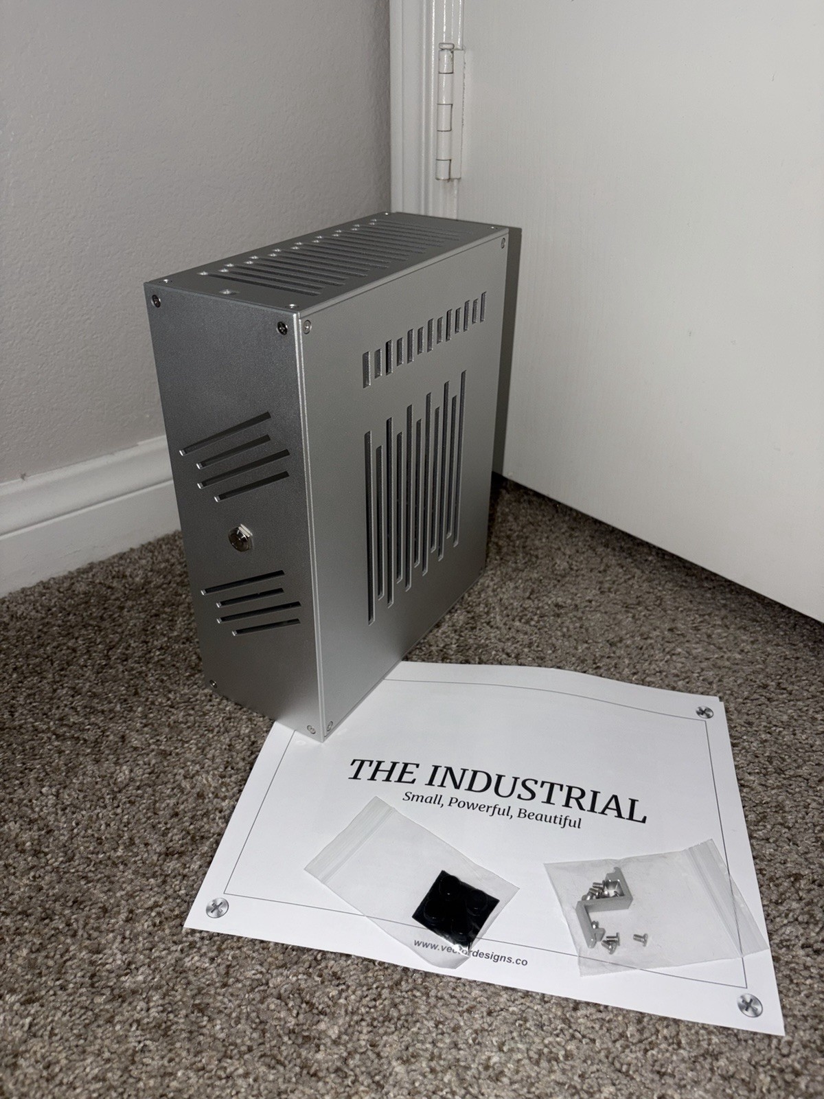 Vector Designs “The Industrial” Small Form Factor (SFF) PC Case - New And Unused