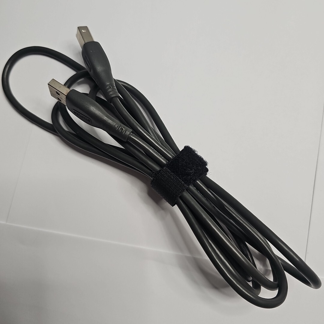 Standard USB Printer Cable 5 FEET For PC Laptop Computers Staples Gray