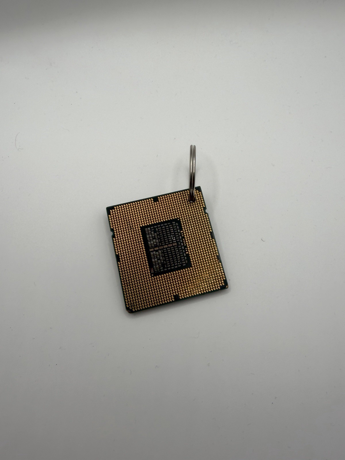Intel CPU Processor Loose Keychain Pendant Keyring CPU Key Ring Accessory