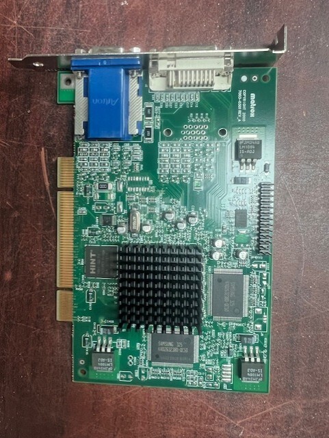Matrox 7003-0301 Rev_A DVI VGA PCI Graphics Video Card