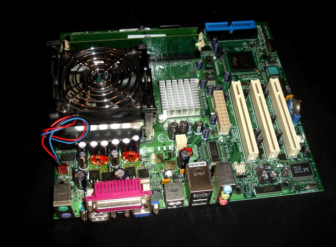 HP 132872 IMPERIAL_GL_VE 20020629 Socket 478 Motherboard w/1.7 GHz CPU & RAM