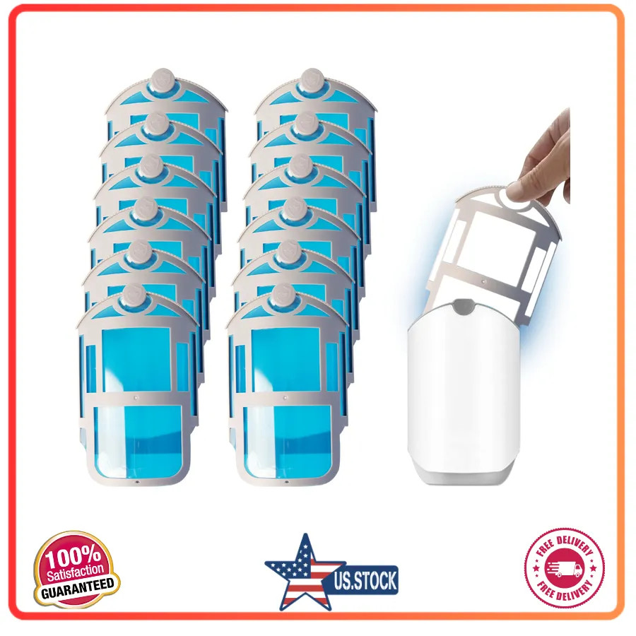 12 Pack Refill Cartridges for Flying Insect Trap M364 and Max Replacement Fit