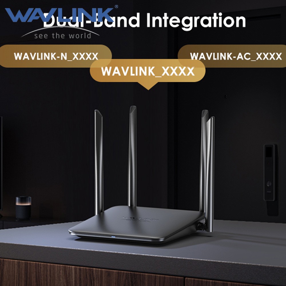 WAVLINK 1200Mbps Internet Router Dual Band WiFi Router WAN/LAN Access Point WISP