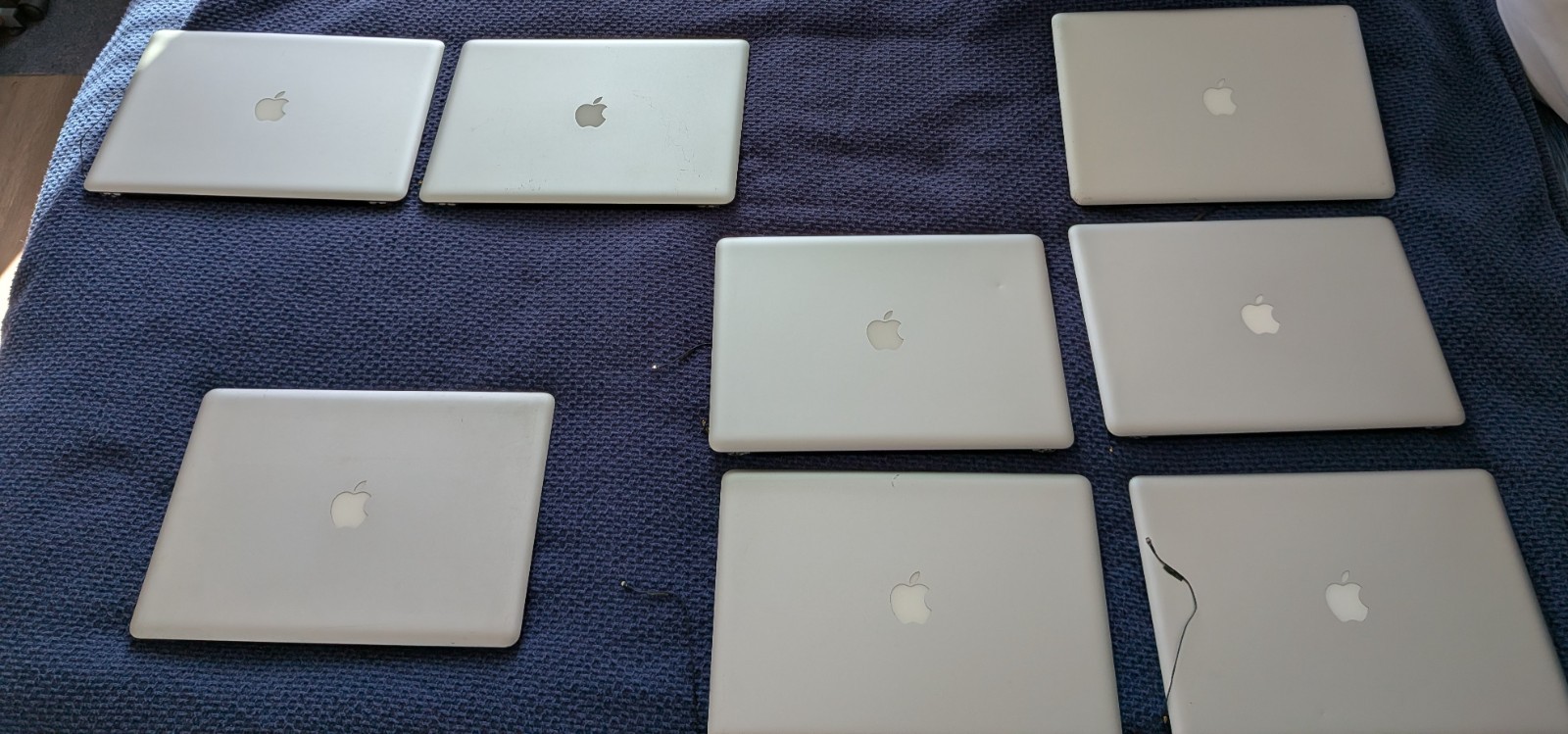 Lot of 9 Macbook Pro Screen 15.4" Display A1286 2011 2012 Hi-Res Work  READ 