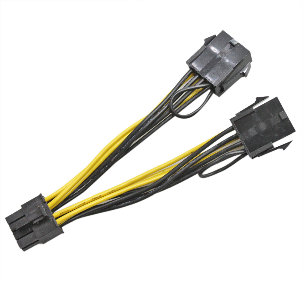 3PCS For NVIDIA 8 to dual 8 Graphics Power Cable Tesla K80 M40 Grid M60 P40 P100