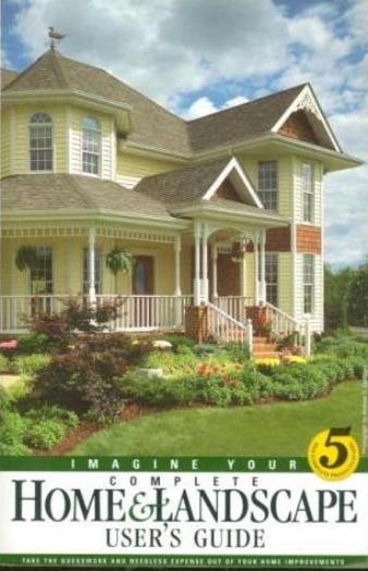 Imagine Your Complete Home & Landscape w/ Manual PC CD 5 interior design deck +