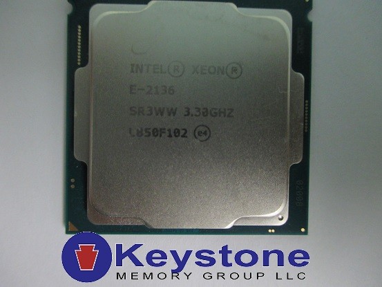 Intel Xeon E-2136 3.3-4.5GHZ 6 CORE 12MB 80W SR3WW LGA1151 CPU *KM