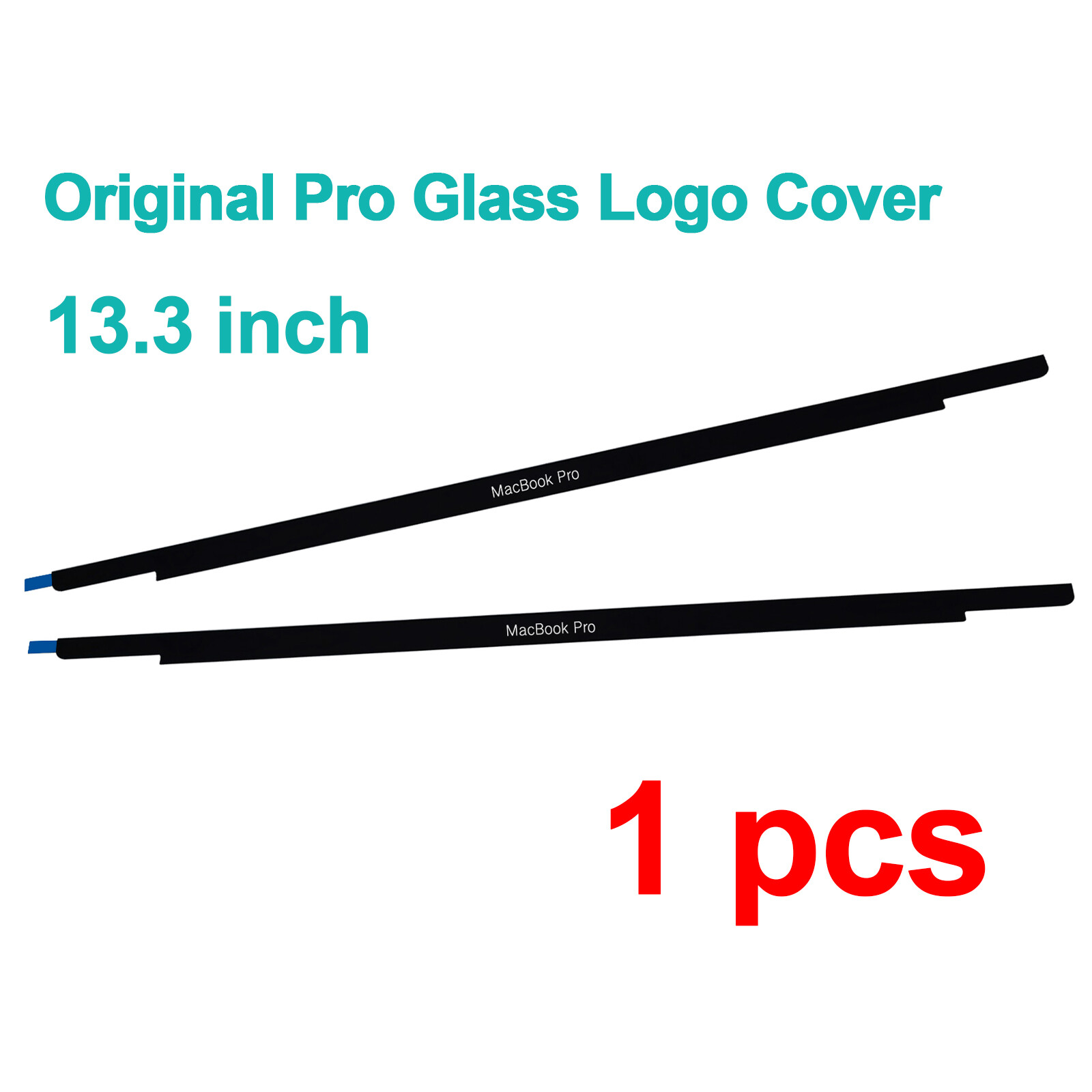 LCD Front Glass Trim Bezel Logo Cover for MacBook Pro 13" A1706 A1708 A2338