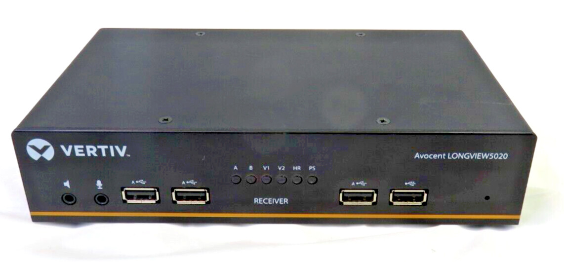 VERTIV Avocent LV5020P LongView Receiver, FOR PARTS/ REPAIR